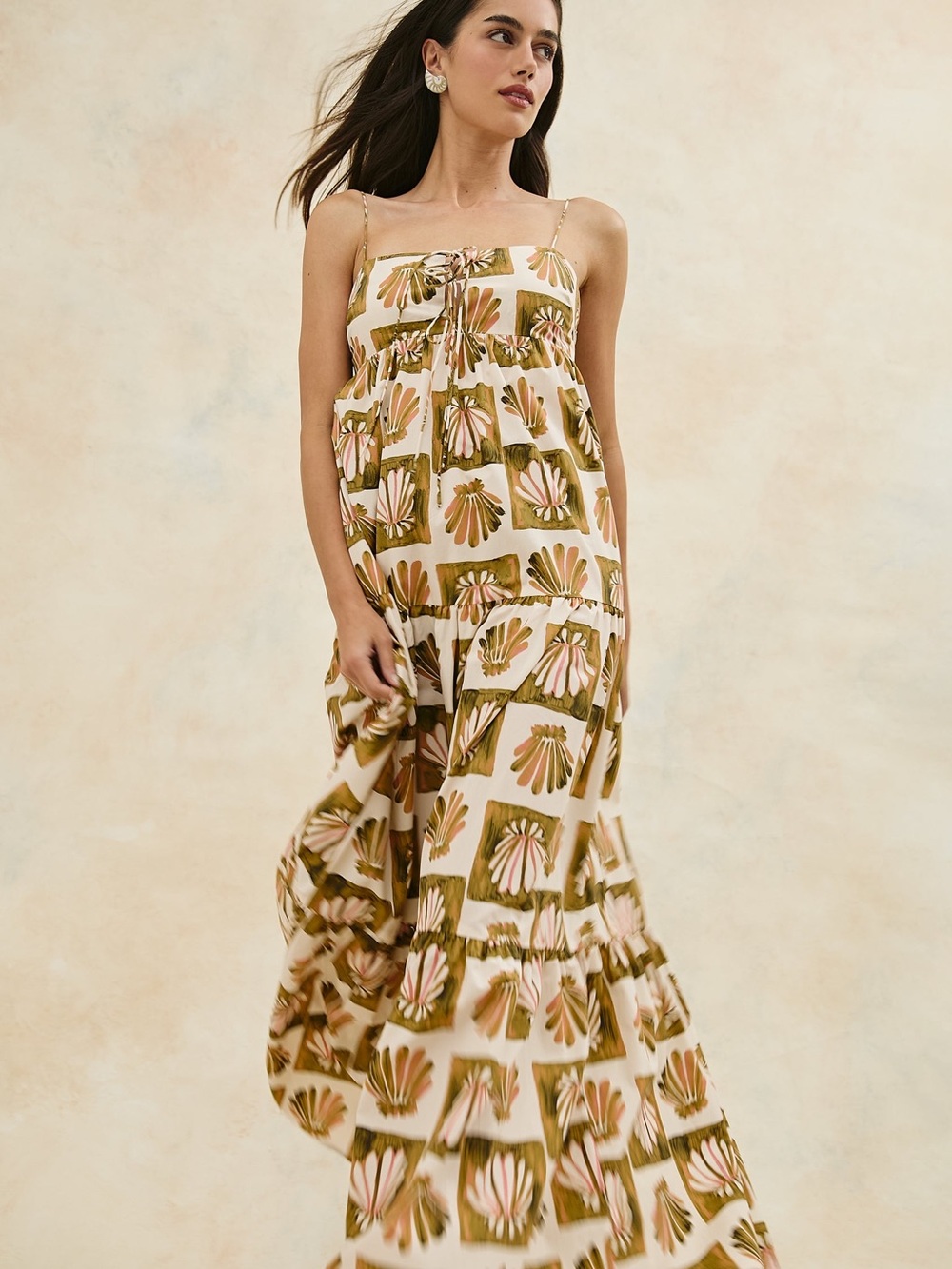 Rails Mica Dress, Checkered Shells